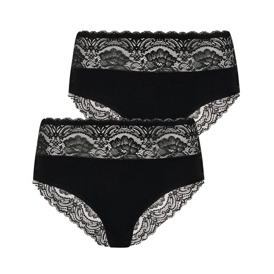 2er Wäsche-Set mit Spitze