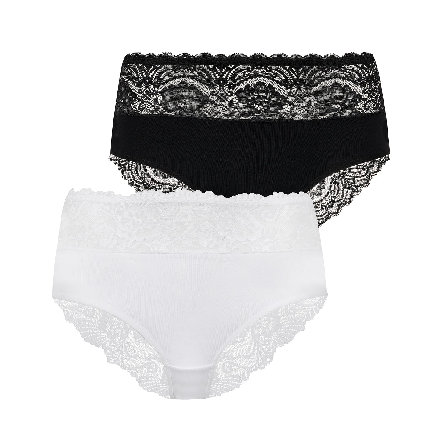 2er Wäsche-Set mit Spitze