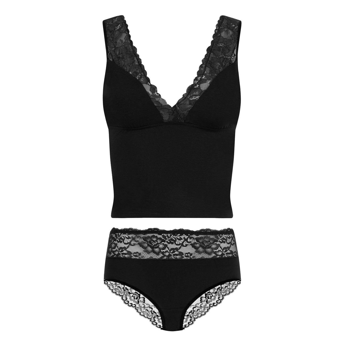 Lace lingerie set
