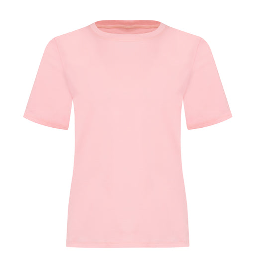 Evoni Damen T-Shirt aus weichem Baumwollstoff
