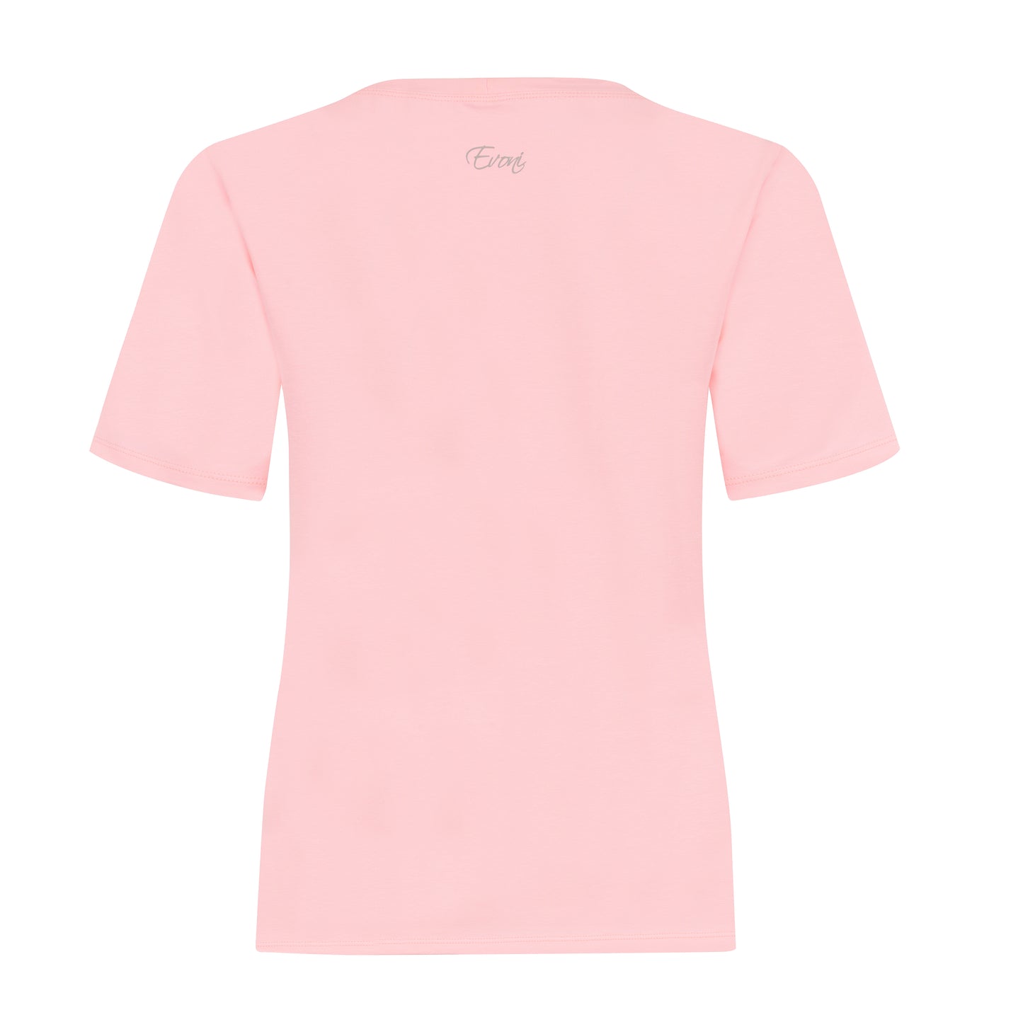 Evoni Damen T-Shirt aus weichem Baumwollstoff