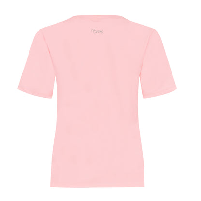 Evoni Damen T-Shirt aus weichem Baumwollstoff