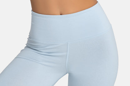 Damen Leggings aus Baumwolle mit hohem Bund