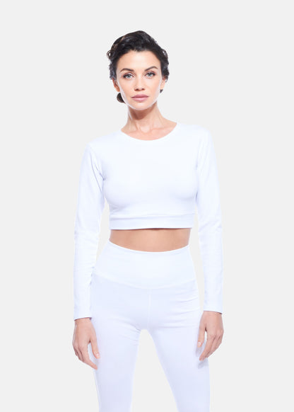 Crop Top Langarm