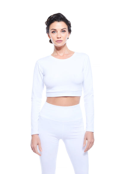 Crop Top Langarm