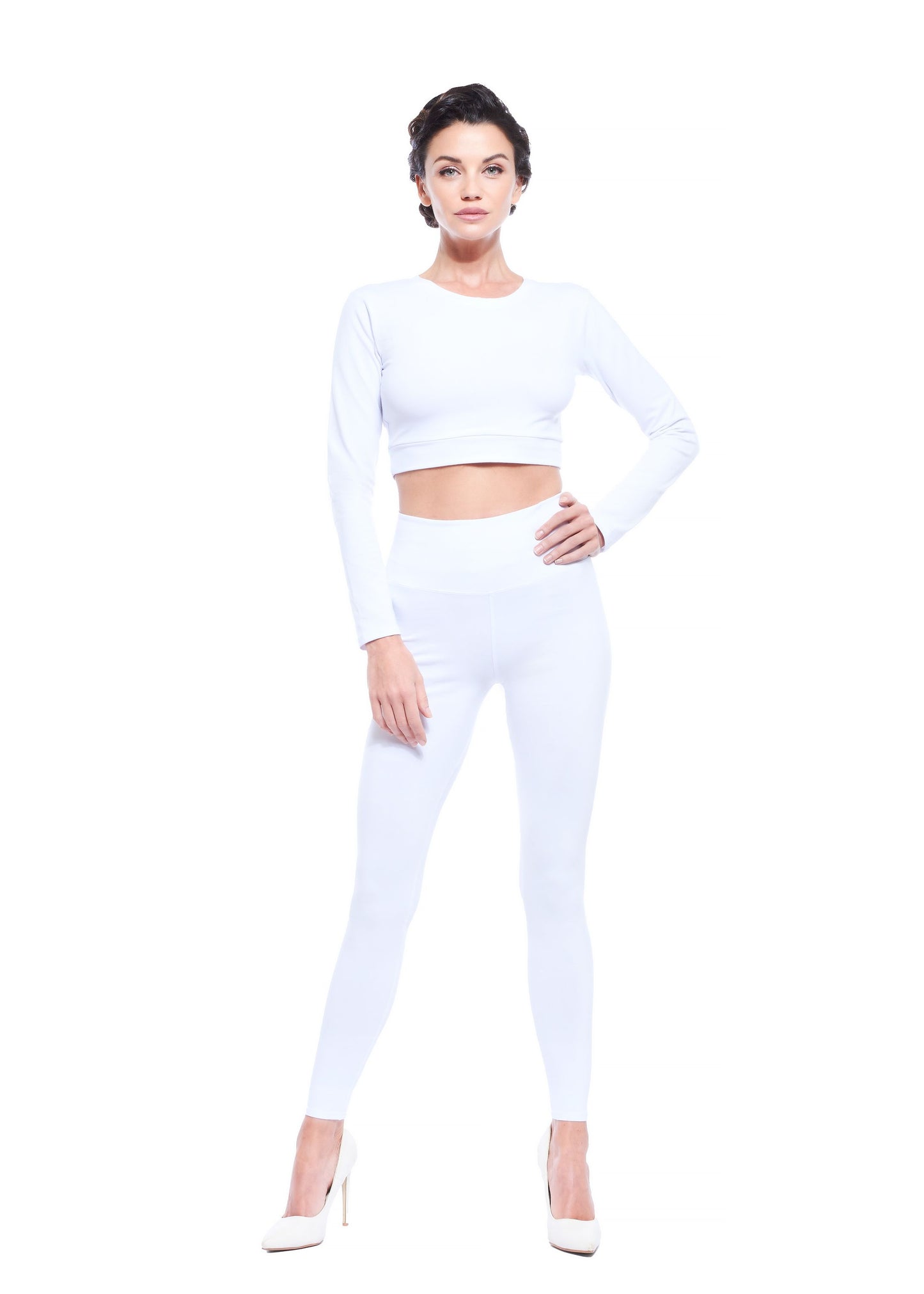 Crop Top Langarm