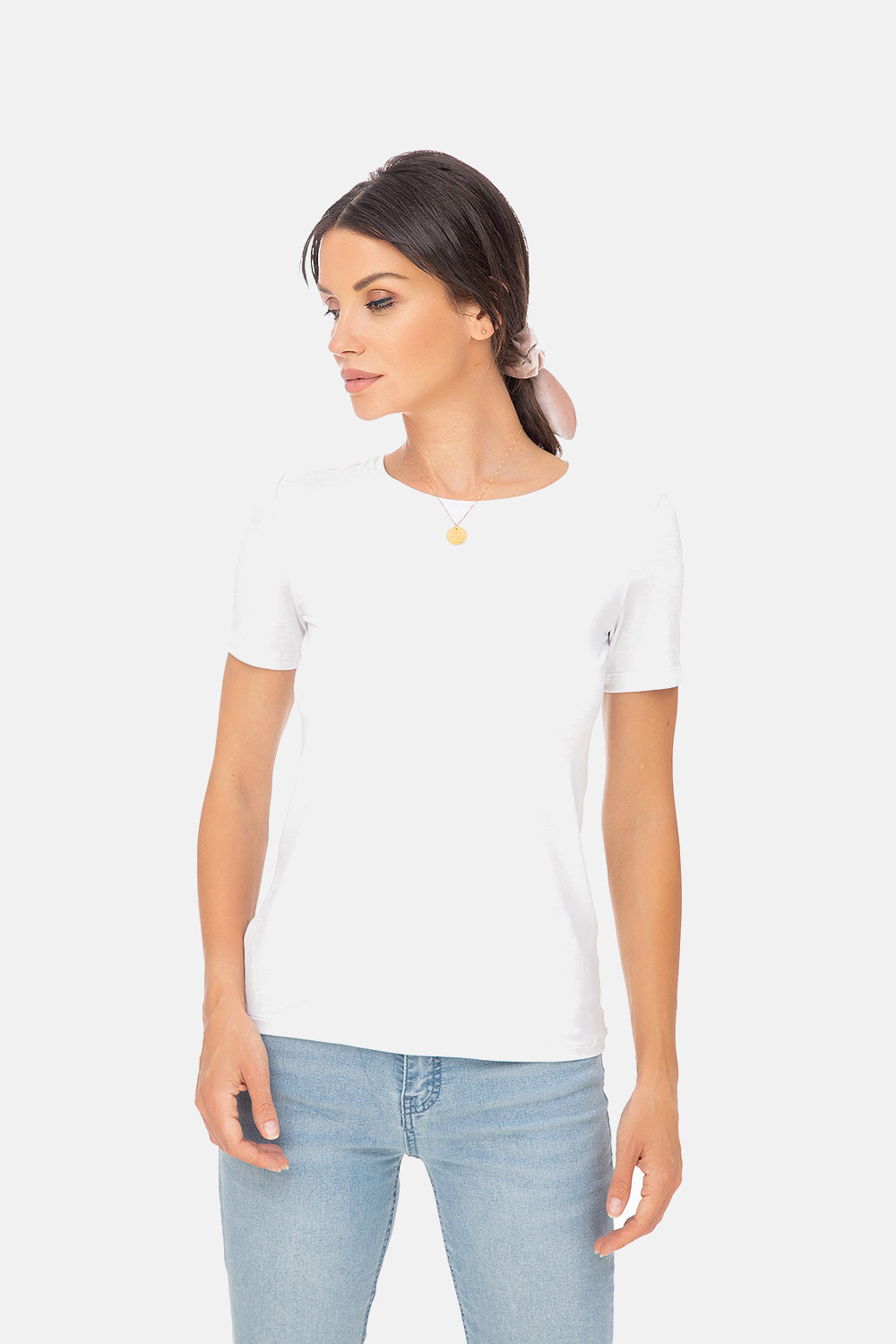 Kurzarmshirt aus Micromodal