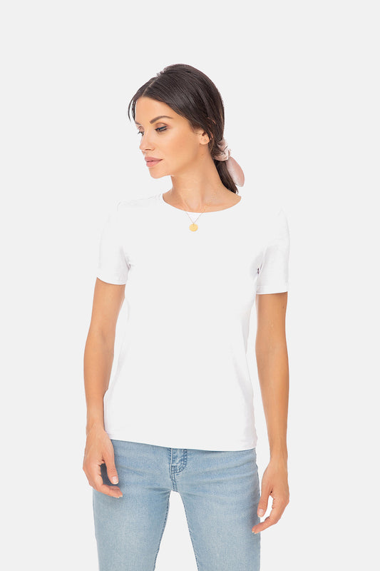Kurzarmshirt aus Micromodal