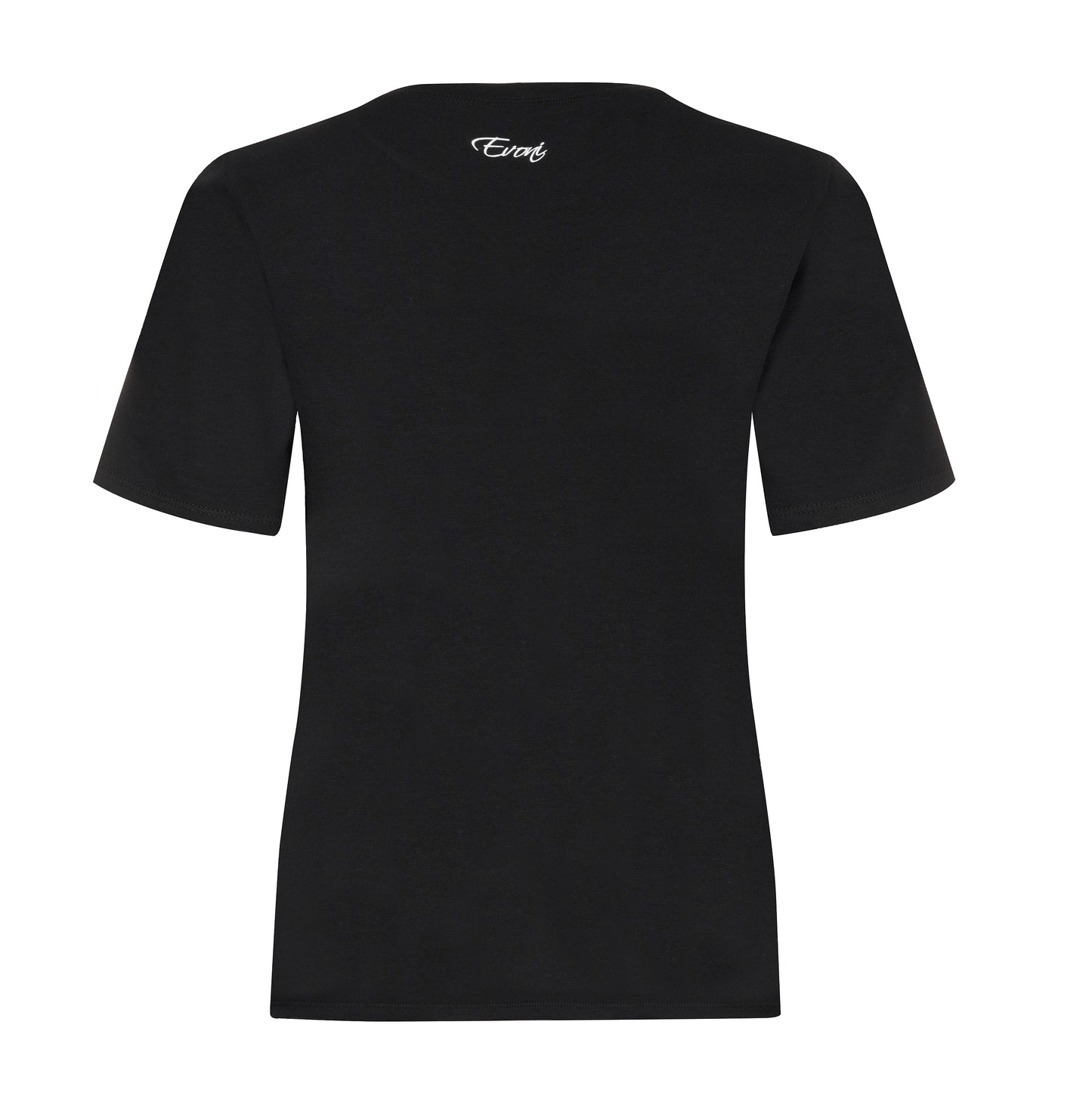 Evoni Damen T-Shirt aus weichem Baumwollstoff mit modischem Frontdruck