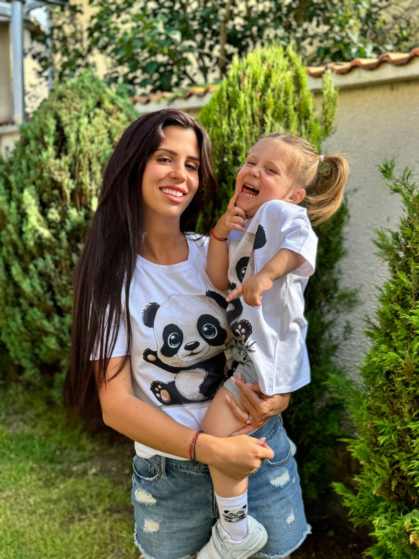 Evoni Damen T-Shirt aus weichem Baumwollstoff mit modischem Frontdruck